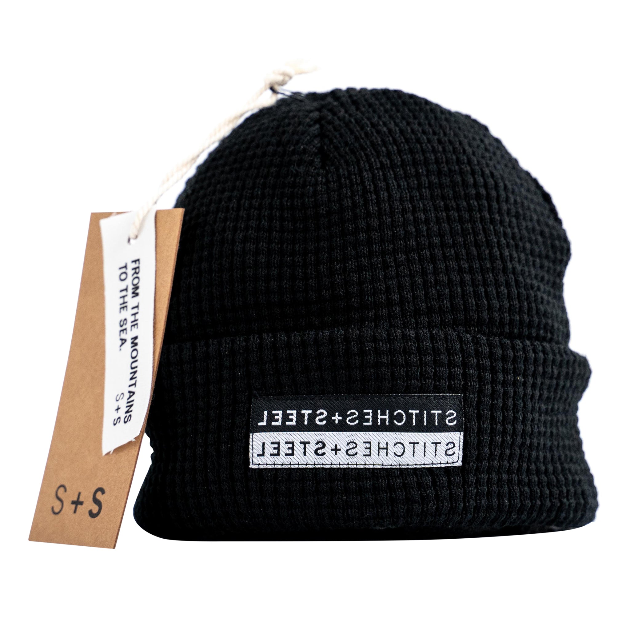 Waffle Beanie – Stitches + Steel