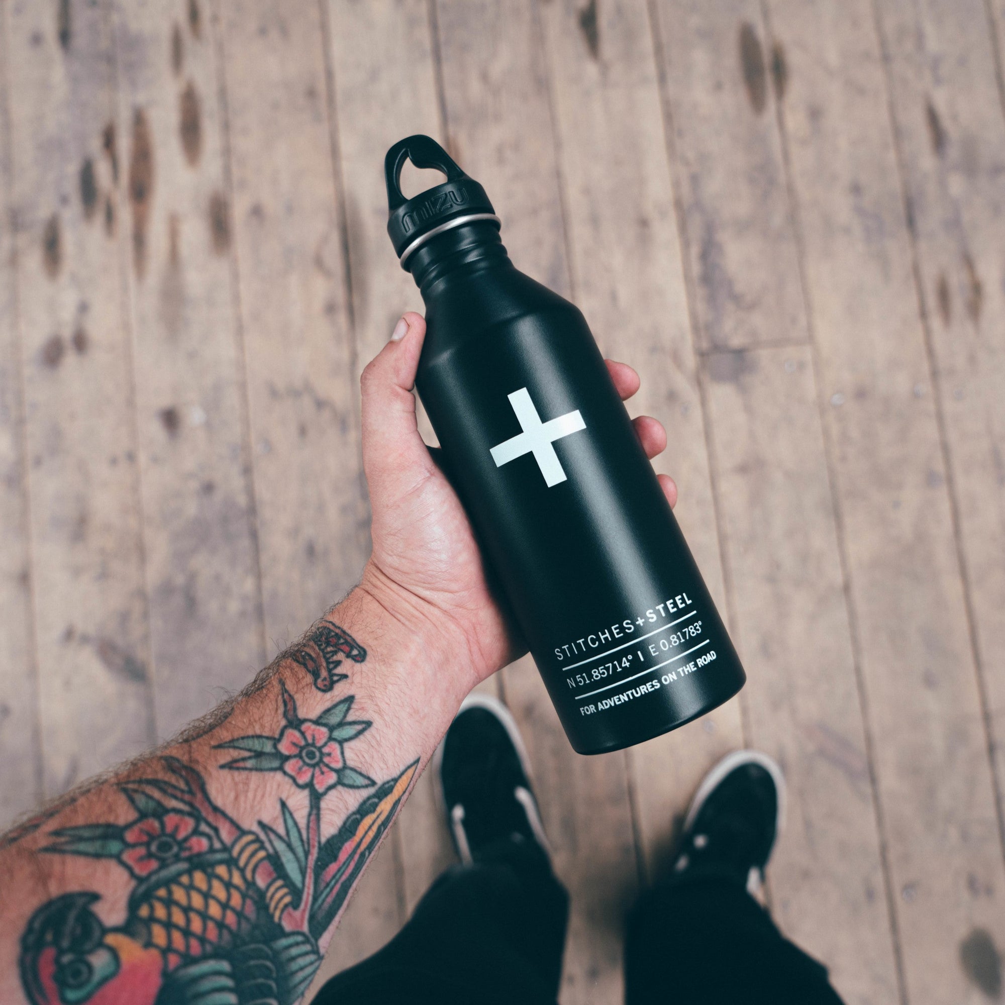 S+S x MIZU Stainless Bottle
