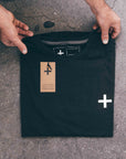 Organic Logo T-Shirt- Black