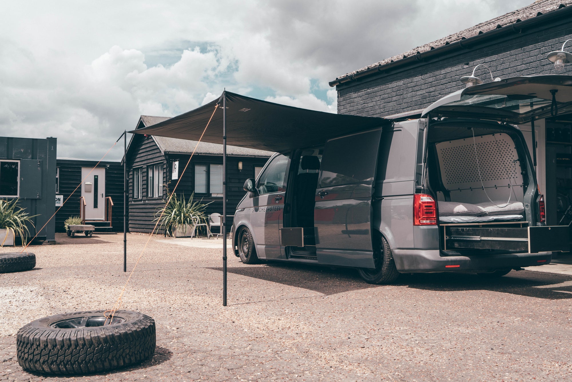 Carbon Extension Awning Pole