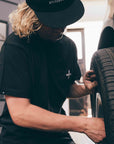 Organic Logo T-Shirt- Black