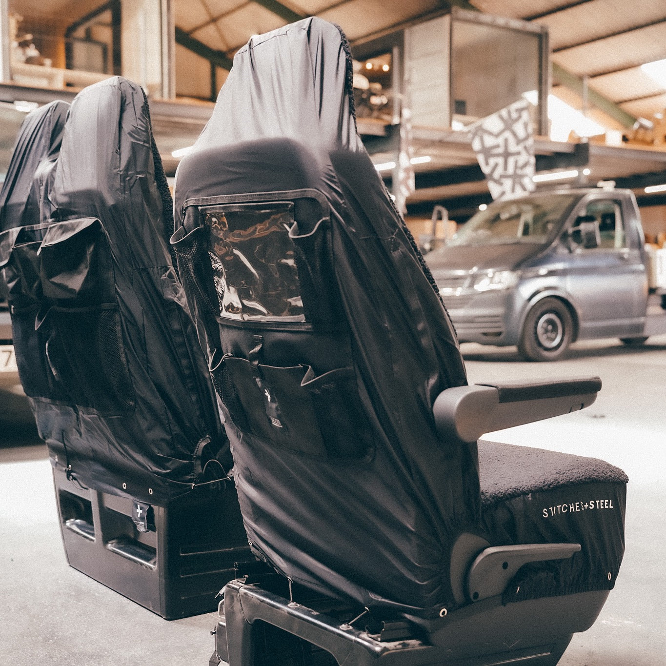 HG Seat Cover: Fleece Black