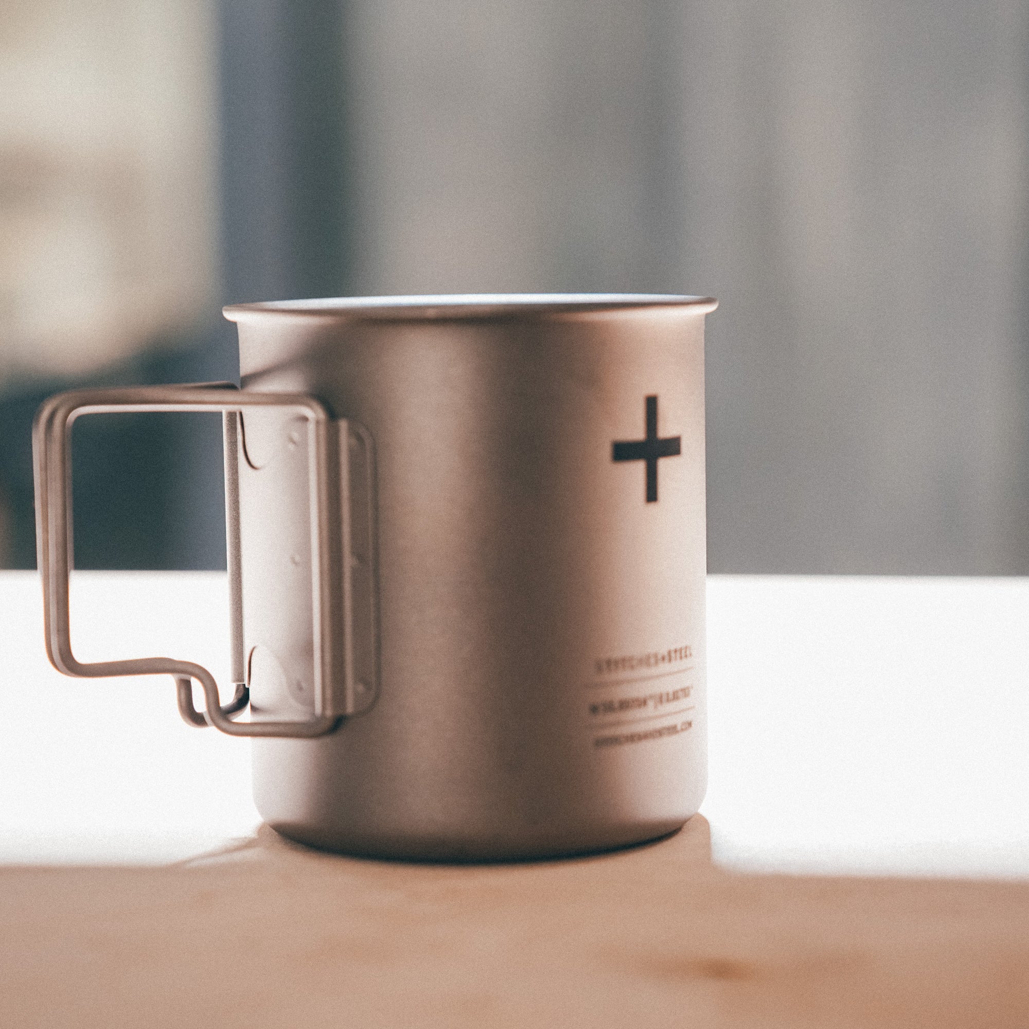 Titanium Single Wall Mug - 420 ml