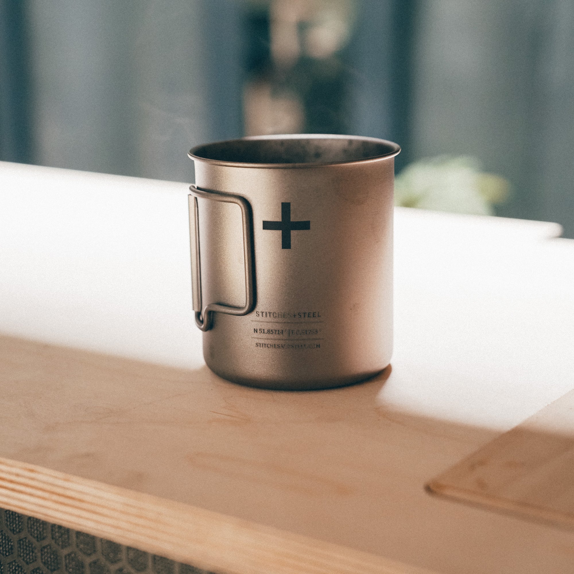 Titanium Single Wall Mug - 420 ml