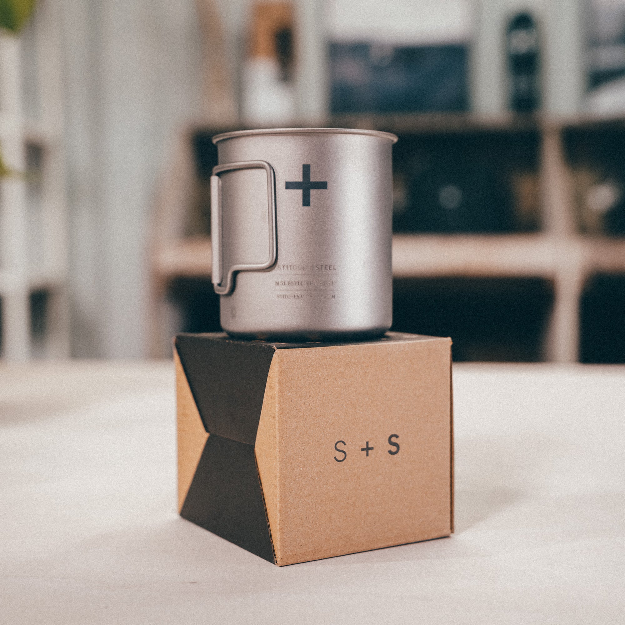 Titanium Single Wall Mug - 420 ml