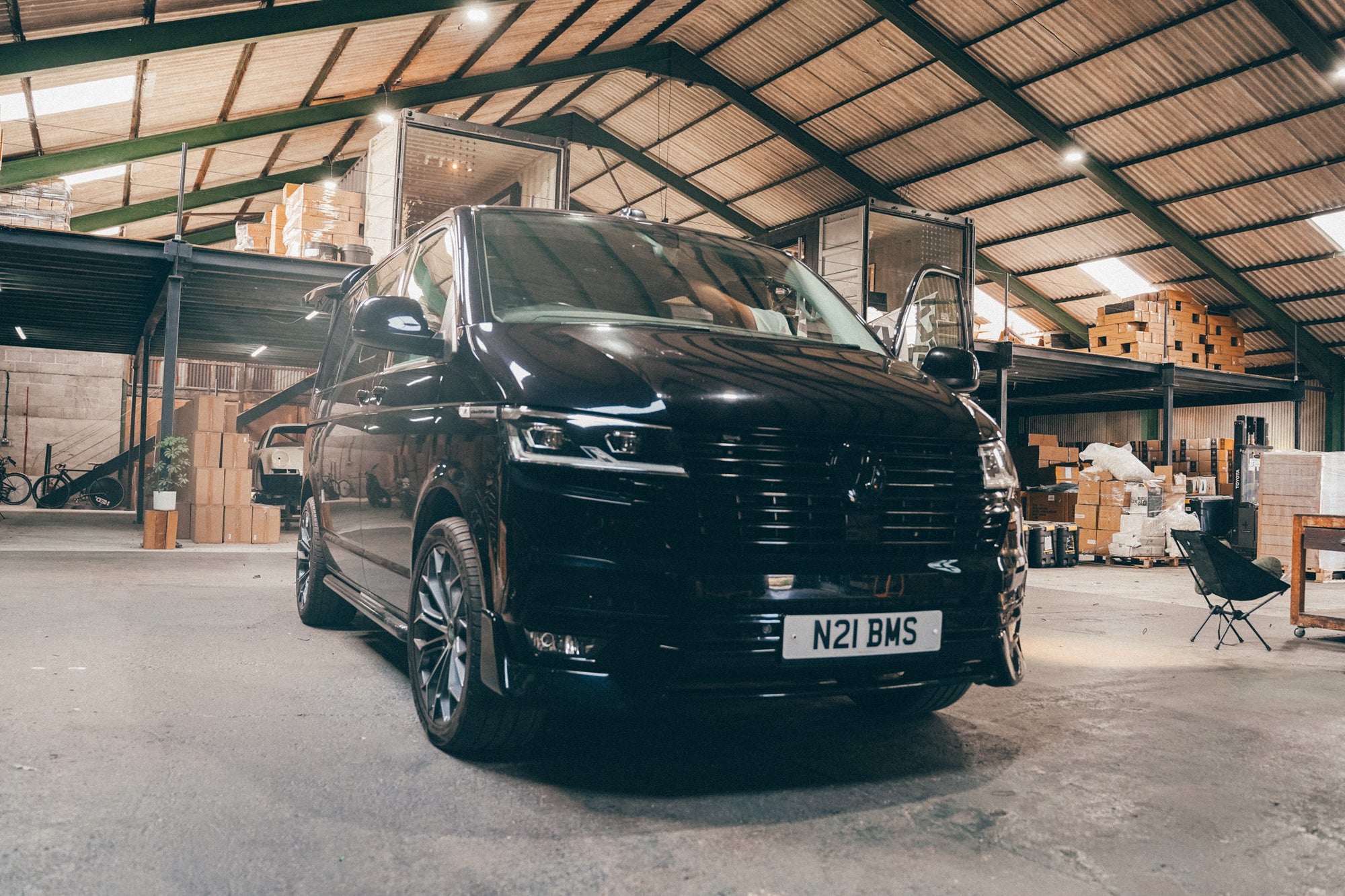 Black on Black, T6.1 4 motion 204BHP DSG Kombi demo