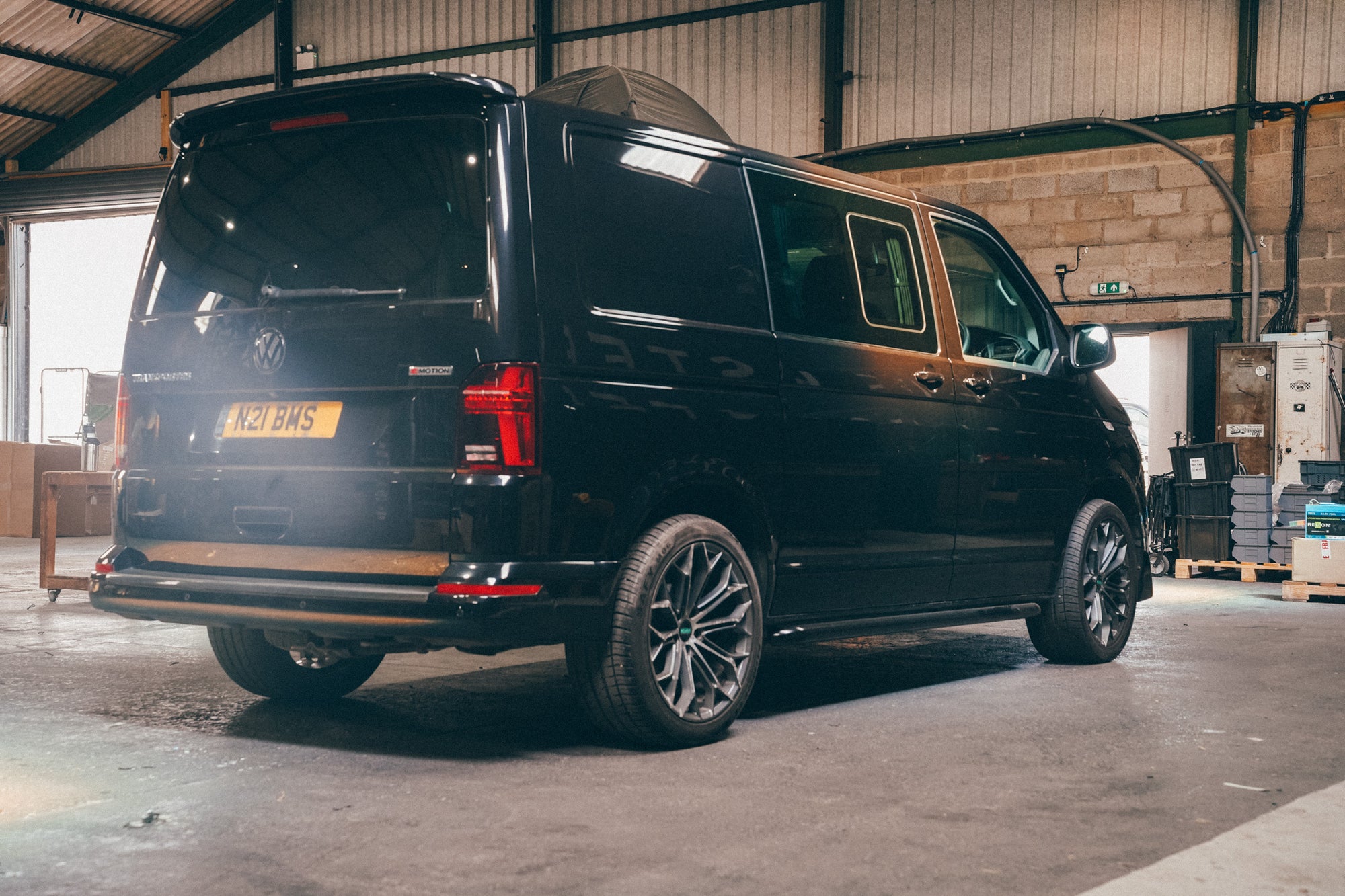 Black on Black, T6.1 4 motion 204BHP DSG Kombi demo