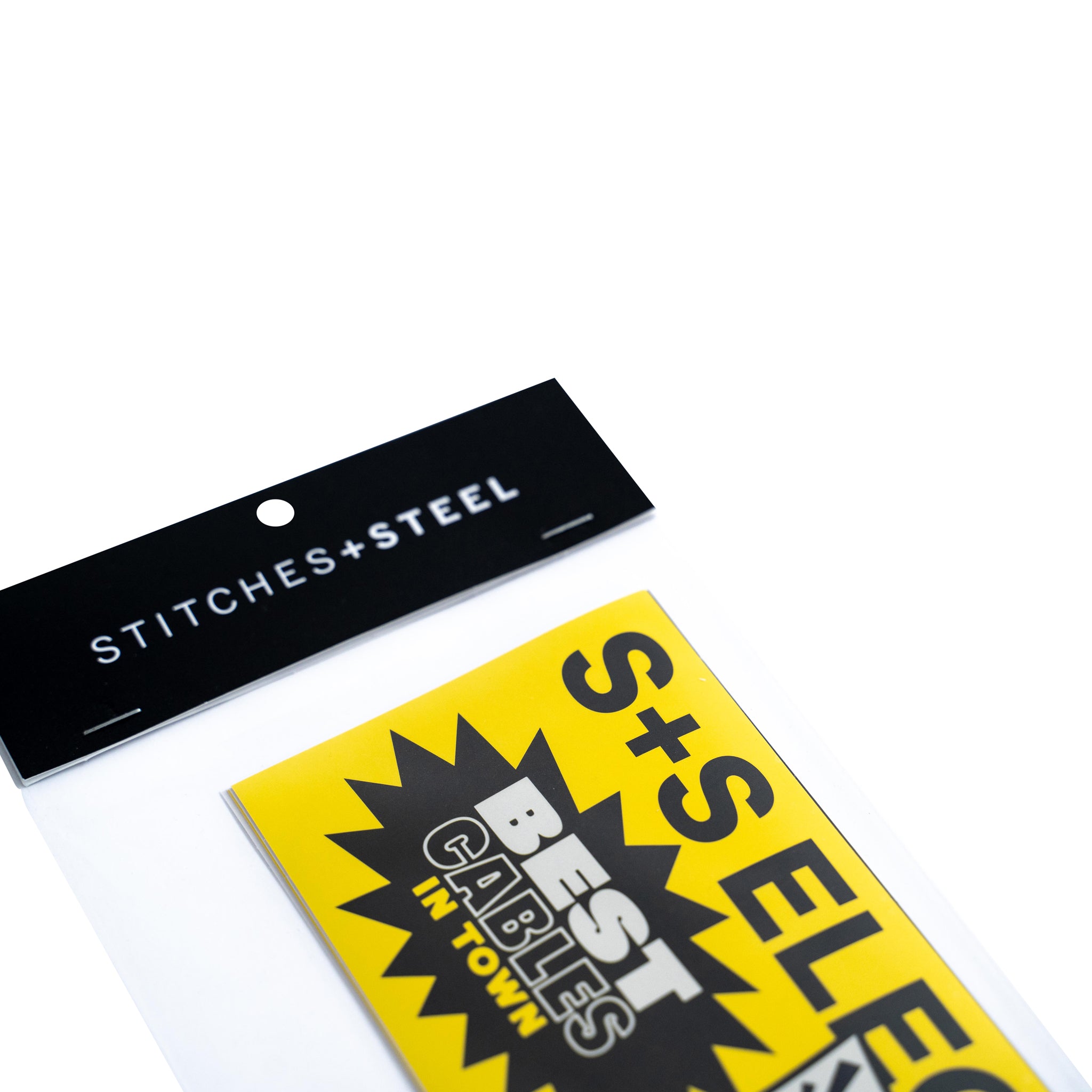 Sticker Stive Bumper Sticker Pack – STITCHES + STEEL