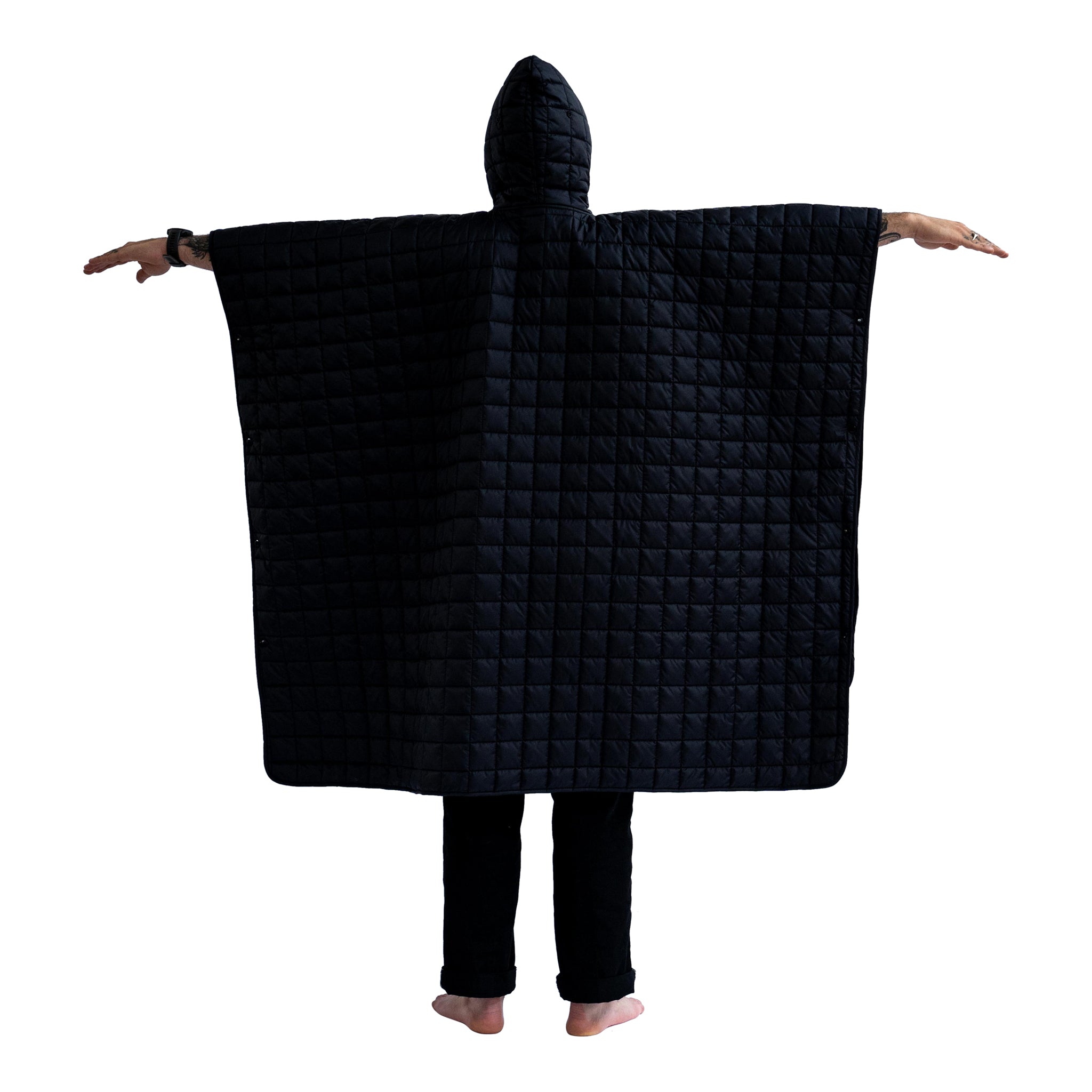 Insulated Blanket Poncho – STITCHES + STEEL
