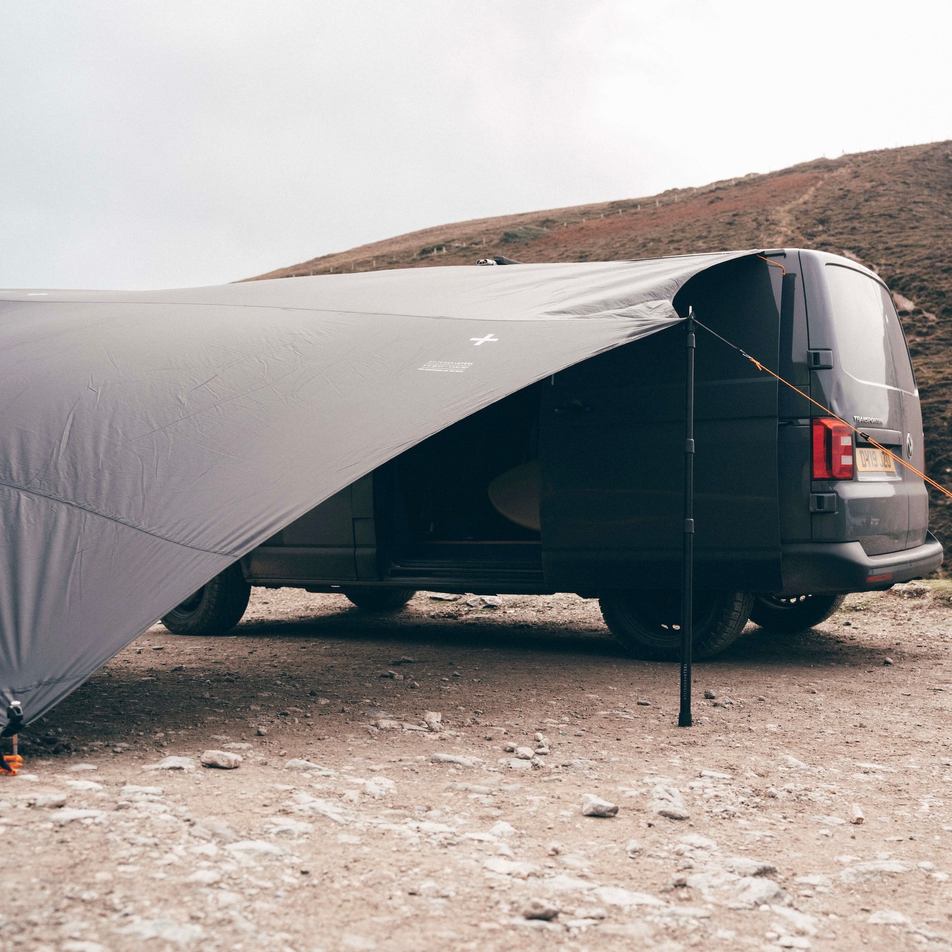 vw tarp VW Transporter Tarp Awning – STITCHES + STEEL