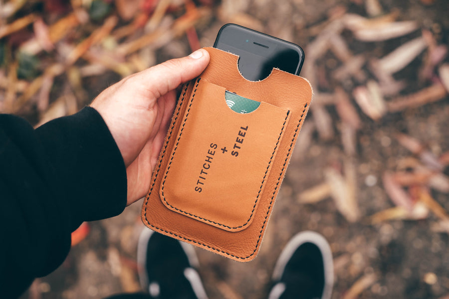 S+S x SOWK Leather Phone Wallet