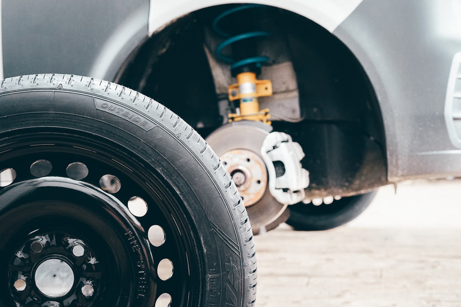 The Steel Wheel + Bilstein B14 Suspension Install