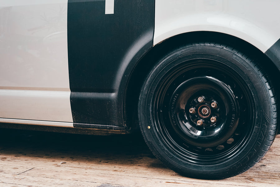 The Steel Wheel + Bilstein B14 Suspension Install